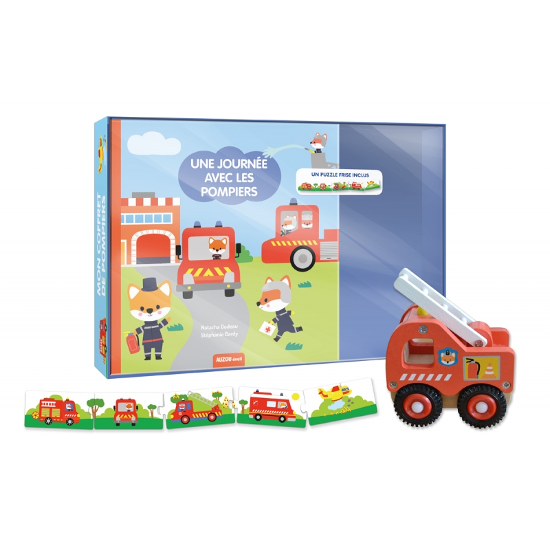 COFFRET UNE JOURNEE AVEC LES POMPIERS