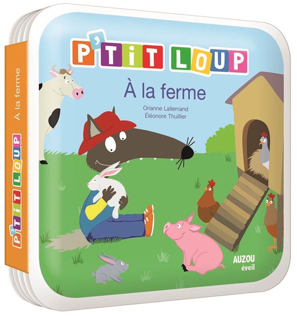 P'TIT LOUP A LA FERME - LIVRE DE BAIN