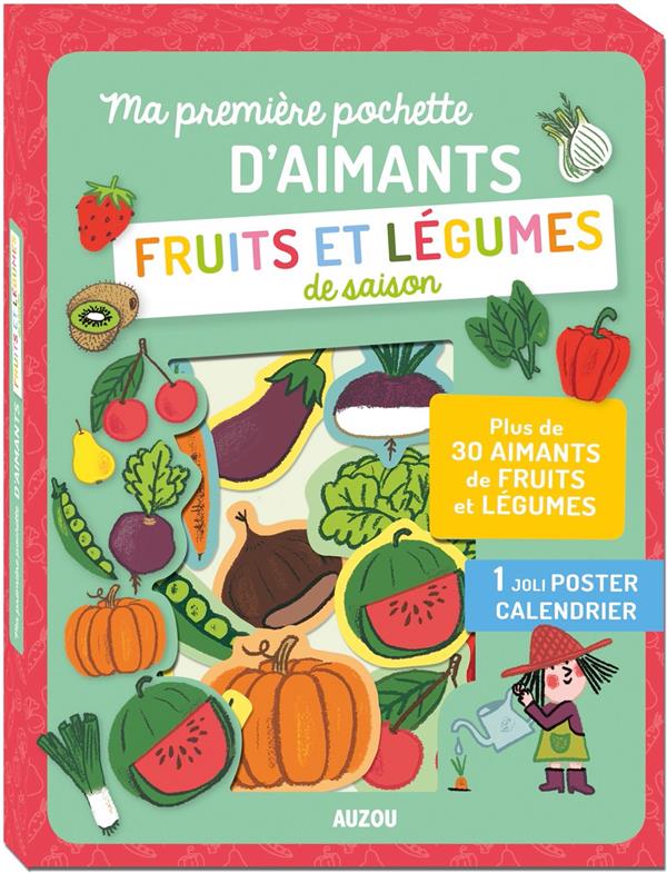 MA PREMIERE POCHETTE D'AIMANTS - FRUITS ET LEGUMES DE SAISON
