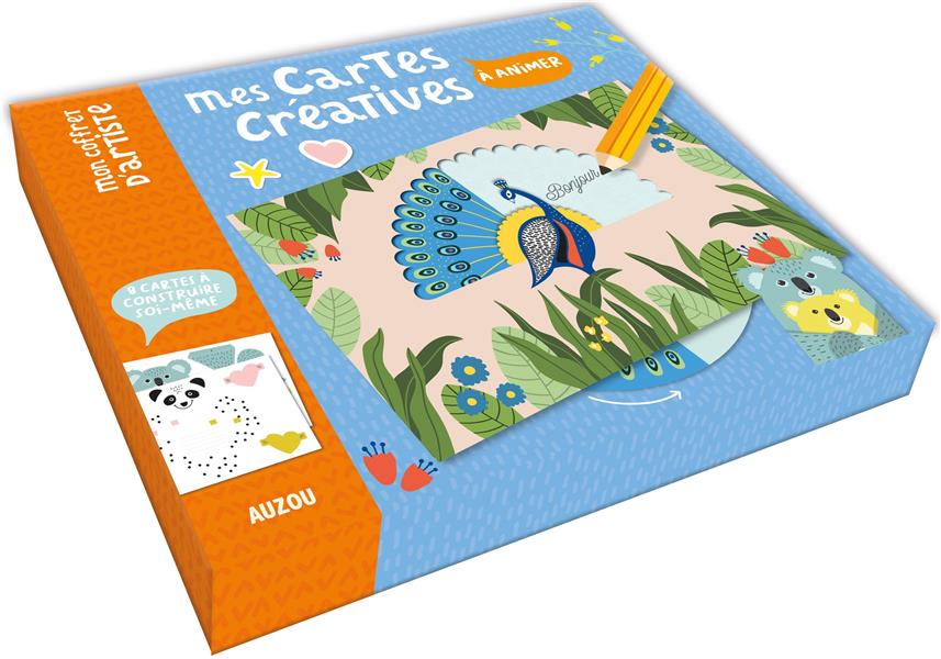 MON COFFRET D'ARTISTE - MES CARTES CREATIVES A ANIMER