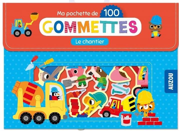 MA POCHETTE DE 100 GOMMETTES - LE CHANTIER