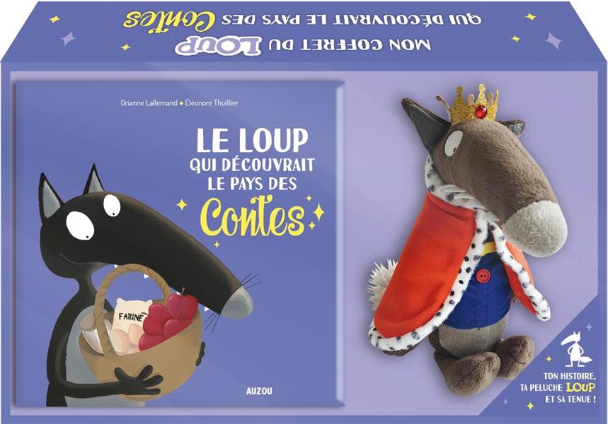 COFFRET LE LOUP QUI DECOUVRAIT LE PAYS DES CONTES