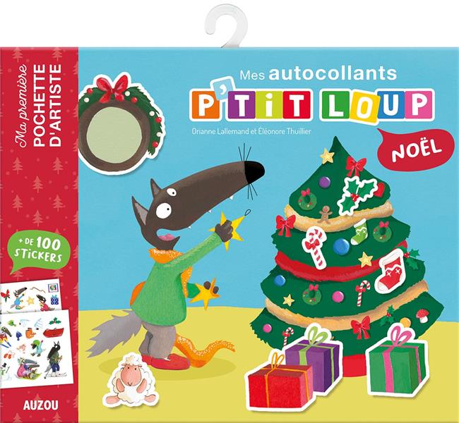 MES AUTOCOLLANTS P'TIT LOUP - NOEL - + DE 100 STICKERS
