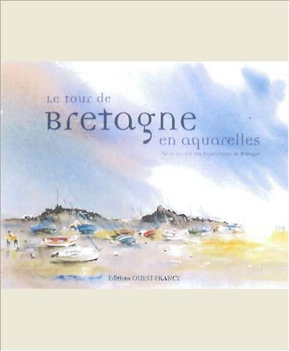 TOUR DE BRETAGNE EN AQUARELLES (BROCHE)