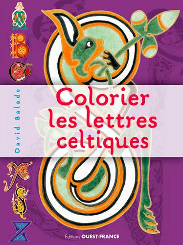 COLORIER LES LETTRES CELTIQUES