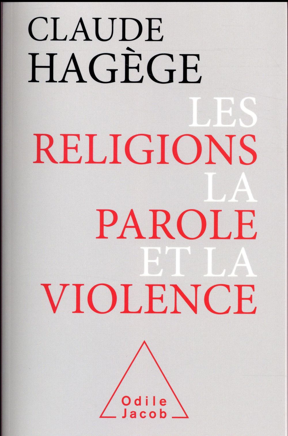 LES RELIGIONS, LA PAROLE ET LA VIOLENCE