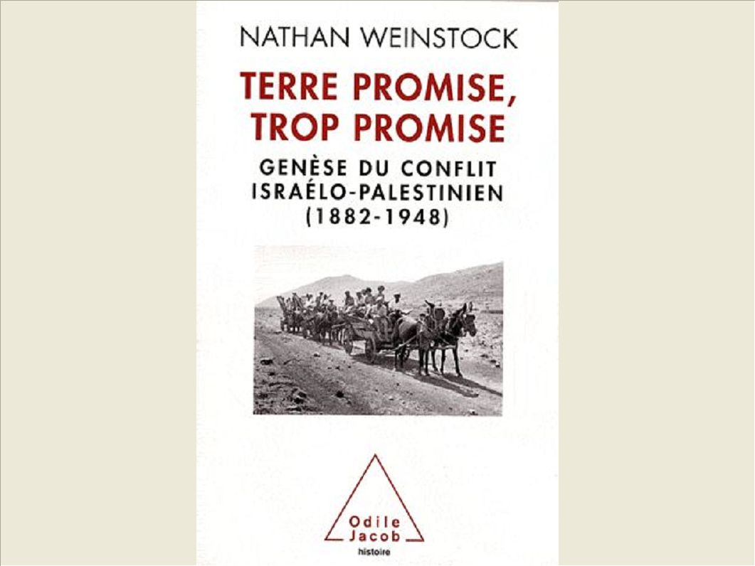 TERRE PROMISE, TROP PROMISE - GENESE DU CONFLIT ISRAELO-PALESTINIEN (1882-1948)