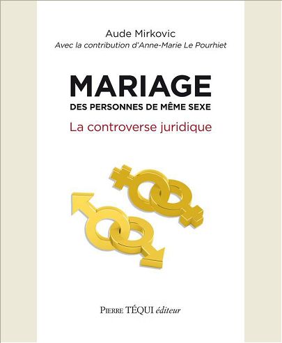 MARIAGE DES PERSONNES DE MEME SEXE