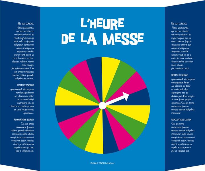 L'HEURE DE LA MESSE, UNE HORLOGE POUR SUIVRE LES ETAPES DE LA MESSE