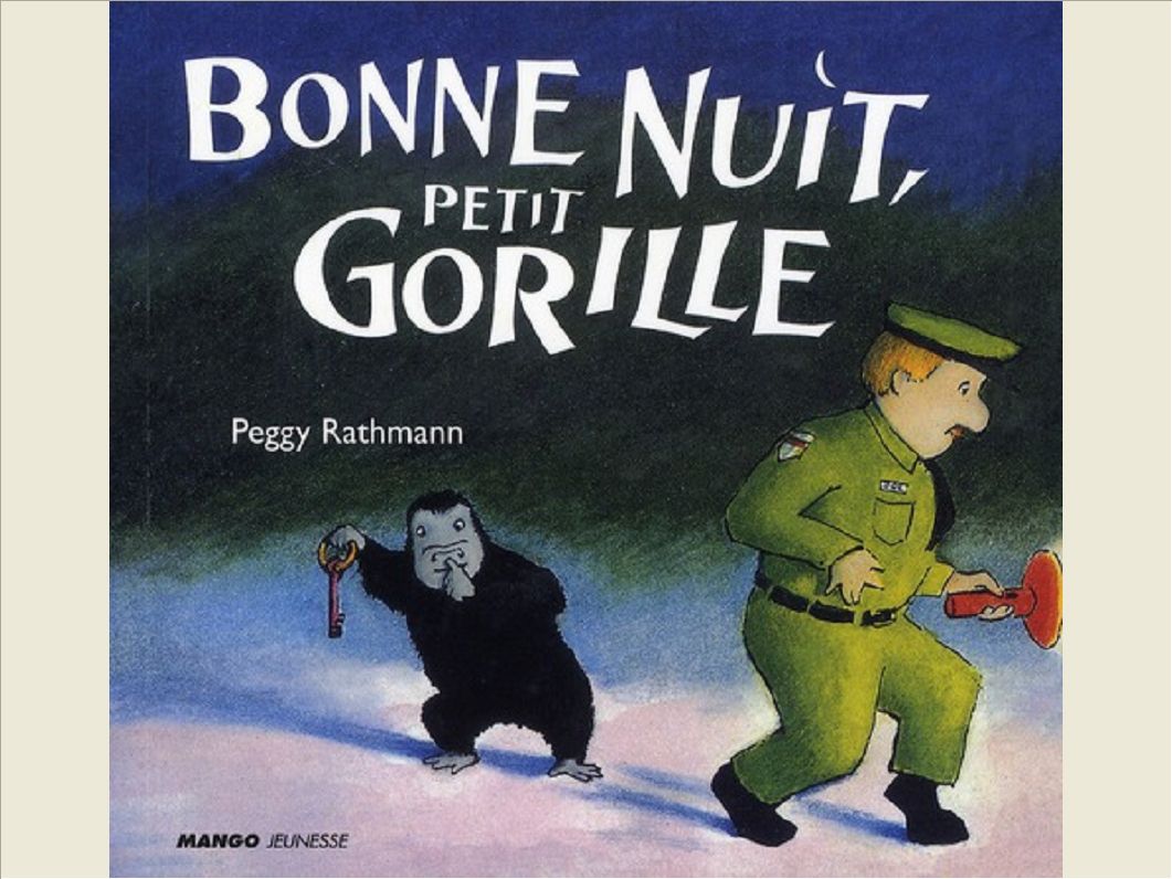 BONNE NUIT PETIT GORILLE