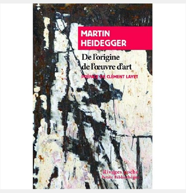 DE L'ORIGINE DE L'OEUVRE D'ART - PREMIERE VERSION - RP N 820