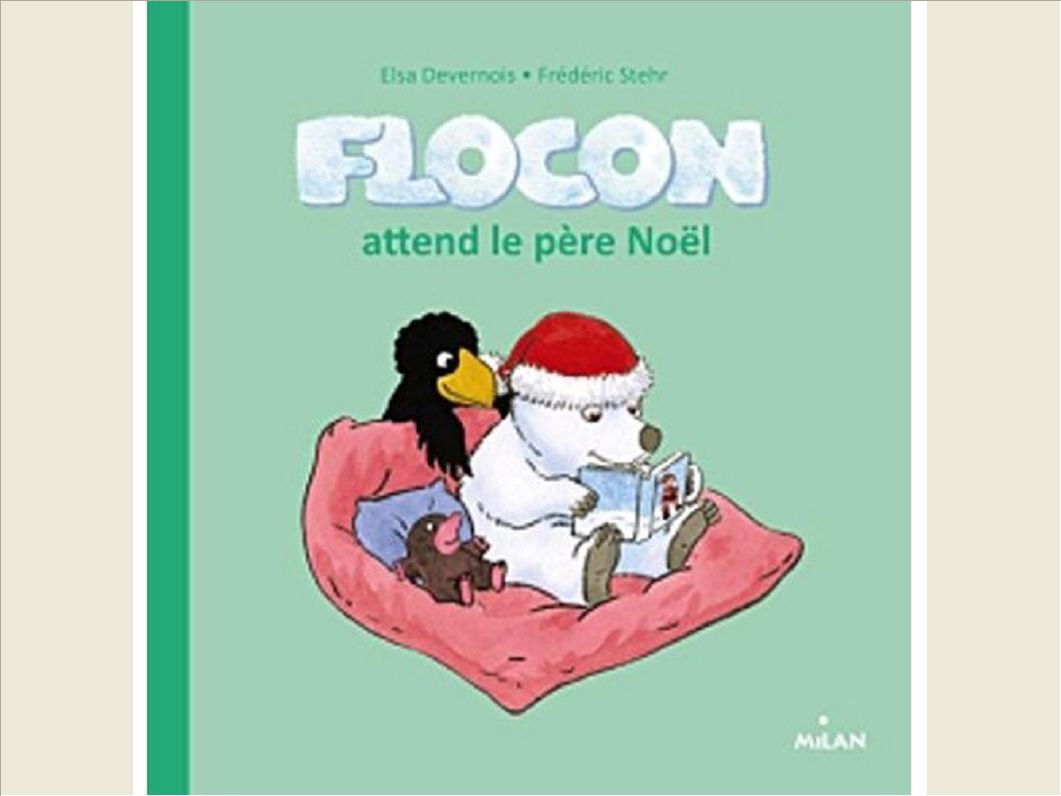 FLOCON ATTEND LE PERE NOEL
