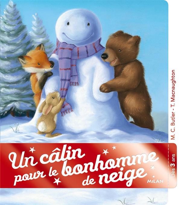 UN CALIN POUR LE BONHOMME DE NEIGE
