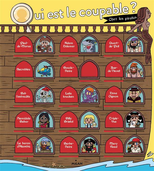 QUI EST LE COUPABLE ?  CHEZ LES PIRATES