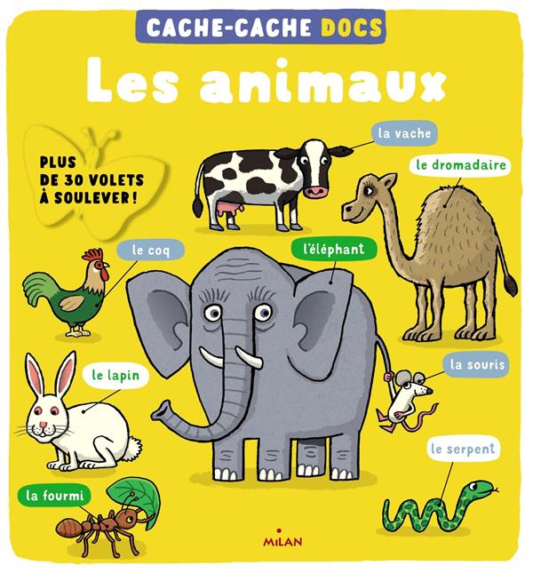 CACHE-CACHE DOCS - LES ANIMAUX