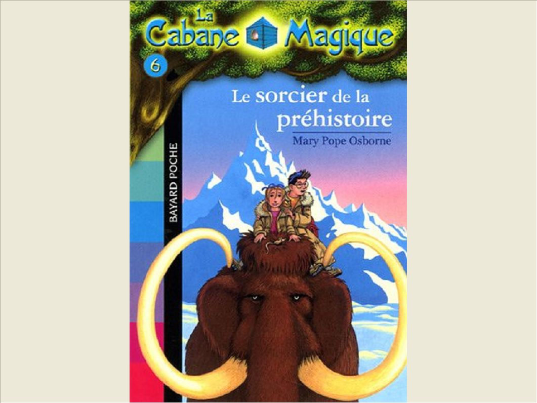 LA CABANE MAGIQUE, TOME 06 - LE SORCIER DE LA PREHISTOIRE