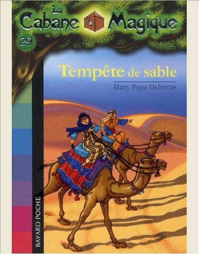 LA CABANE MAGIQUE, TOME 29 - TEMPETE DE SABLE