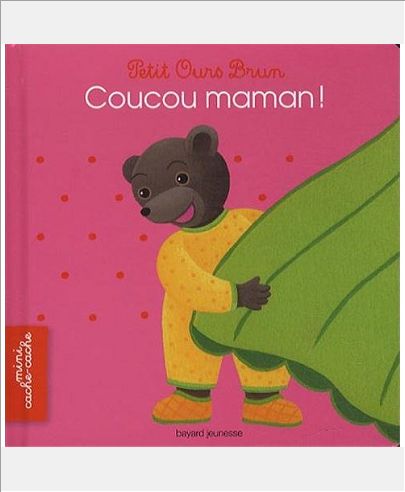 PETIT OURS BRUN MINI CACHE-CACHE - COUCOU MAMAN !
