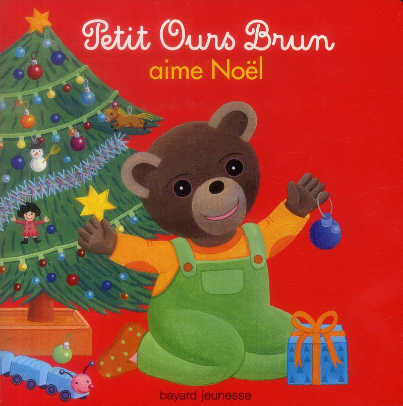 PETIT OURS BRUN AIME NOEL