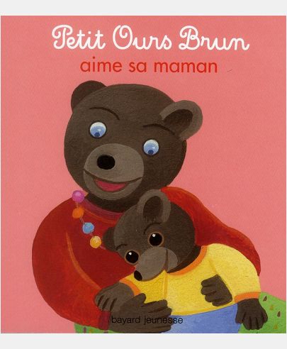 PETIT OURS BRUN AIME SA MAMAN