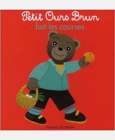 PETIT OURS BRUN FAIT LES COURSES