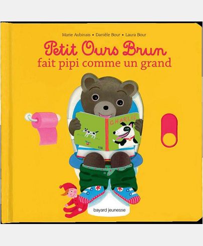 PETIT OURS BRUN FAIT PIPI COMME UN GRAND