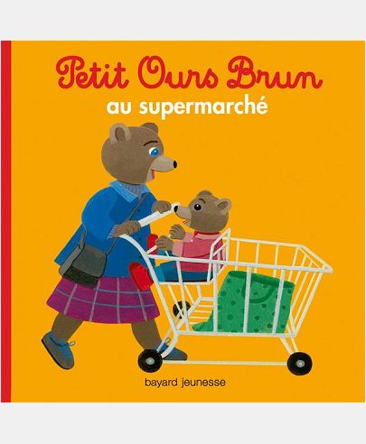 PETIT OURS BRUN AU SUPERMARCHE