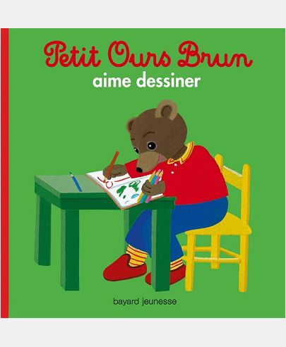 PETIT OURS BRUN AIME DESSINER