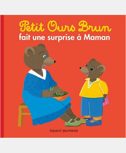 PETIT OURS BRUN FAIT UNE SURPRISE A MAMAN