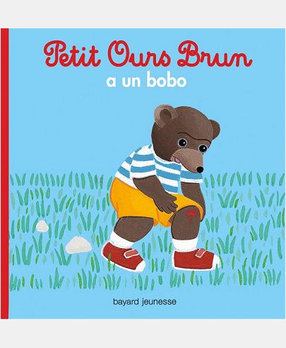 PETIT OURS BRUN A UN BOBO