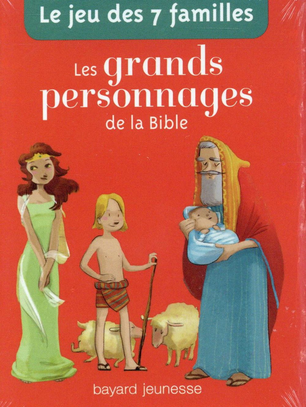 LE JEU DE 7 FAMILLES DES GRANDS PERSONNAGES DE LA BIBLE