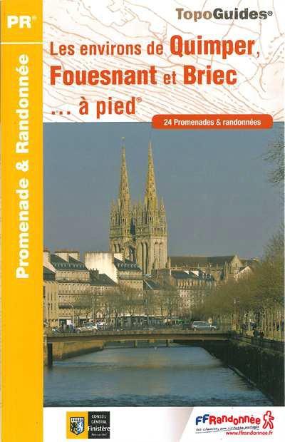 ENVIRONS QUIMPER  FOUESNANT ET BRIEC A PIED - 29 - PR - P299