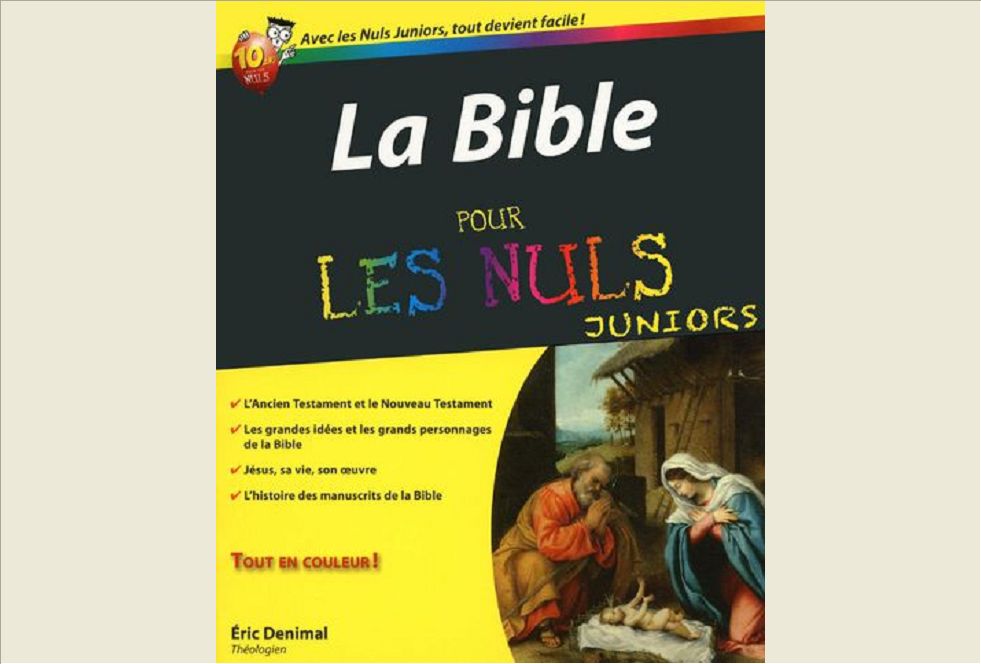 LA BIBLE POUR LES NULS JUNIORS