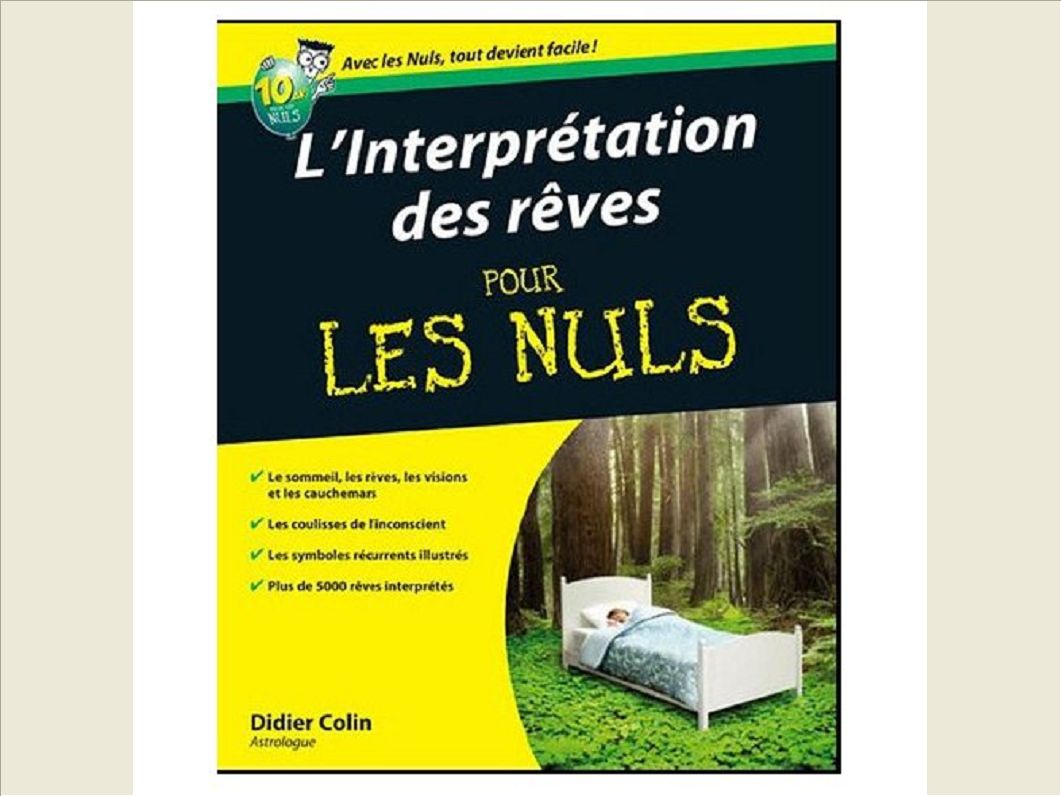 L'INTERPRETATION DES REVES POUR LES NULS