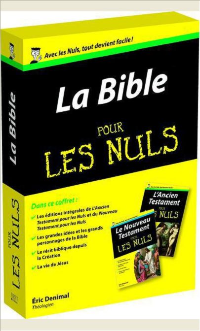 COFFRET LA BIBLE POUR LES NULS