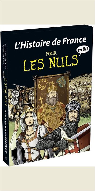 COFFRET HISTOIRE DE FRANCE EN BD (TOME 1 A 3) POUR LES NULS