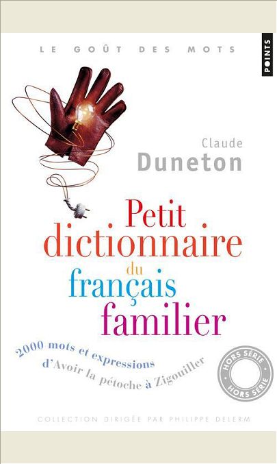 PETIT DICTIONNAIRE DU FRANCAIS FAMILIER - 2000 MOTS ET EXPRESSIONS D'AVOIR LA PETOCHE A ZIGOUILLER