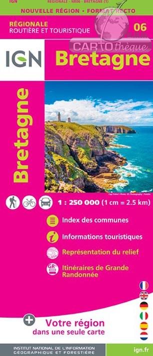 NR06 BRETAGNE  1/250 000