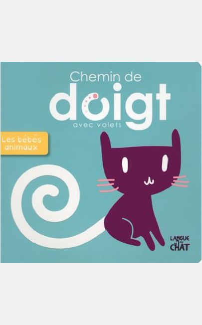 CHEMIN DE DOIGT AVEC VOLETS LES BEBES ANIMAUX