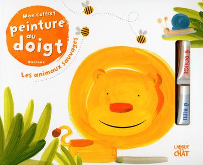 MON COFFRET PEINTURE AU DOIGT LES ANIMAUX SAUVAGES
