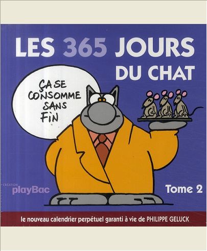 CALENDRIER LES 365 JOURS DU CHAT - TOME 2