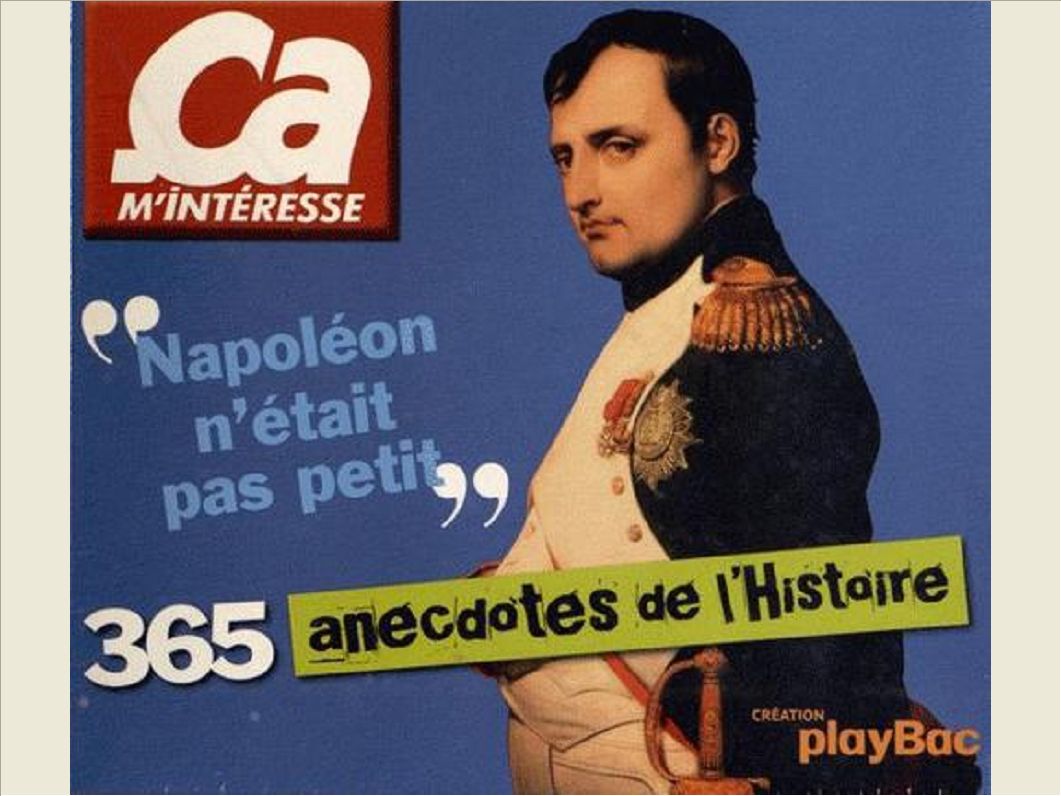 CALENDRIER - CA M'INTERESSE, 365 ANECDOTES DE L'HISTOIRE