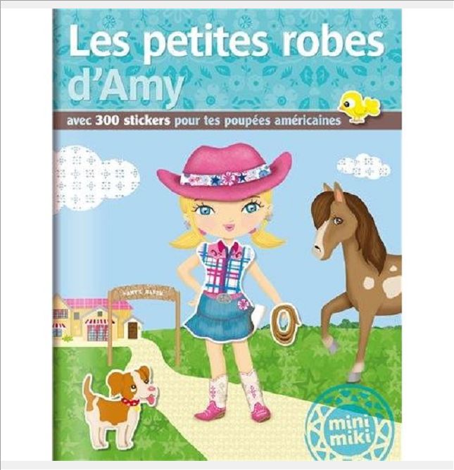 MINIMIKI - LES PETITES ROBES D'AMY - STICKERS