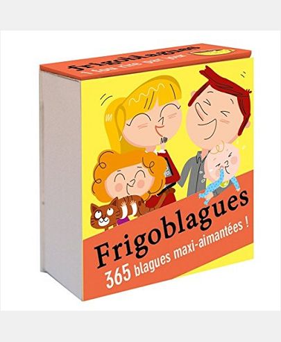 MINI CALENDRIER - FRIGOBLOC, 365 BLAGUES POUR TOUTE LA FAMILLE !