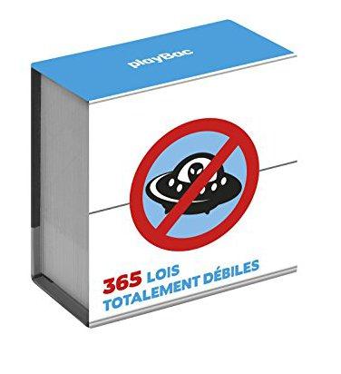 MINI CALENDRIER - 365 LOIS TOTALEMENT DEBILES
