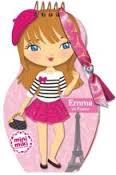 MINIMIKI - CARNET CREATIF - EMMA EN FRANCE