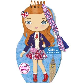 MINIMIKI - CARNET CREATIF - KATE AU ROYAUME-UNI