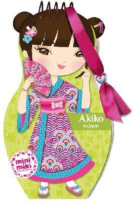 MINIMIKI - CARNET CREATIF - AKIKO AU JAPON