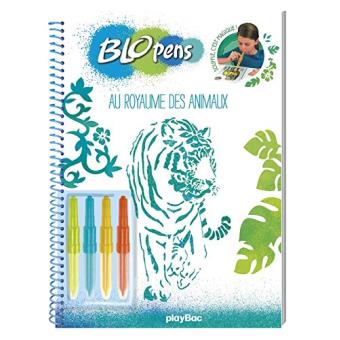 BLOPENS - MON CAHIER CREATIF - AU ROYAUME DES ANIMAUX