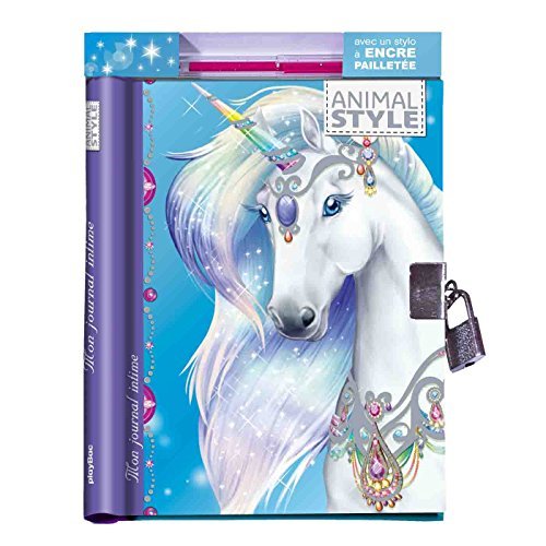 ANIMAL STYLE - JOURNAL INTIME LICORNE